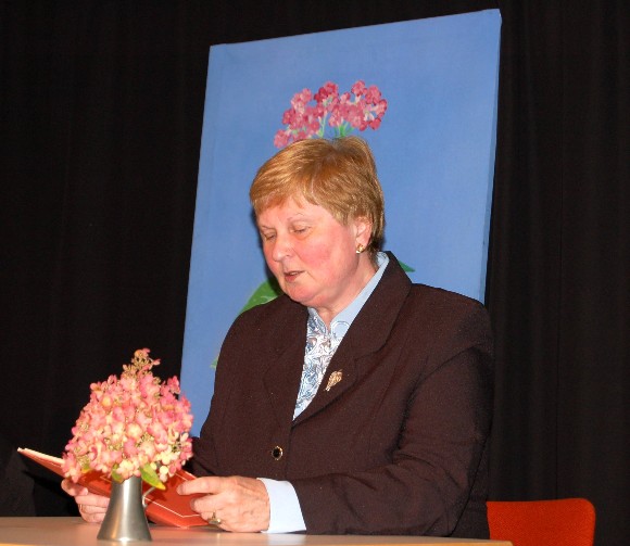 Ingeborg Höverkamp bei der Lesung